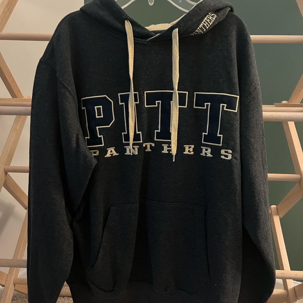 Stadium Athletics Pitt Panthers Dark Gray Hoodie